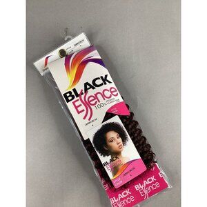 10" Short Jerry Curl Color #4 Dark Brown  Blended Hair Extensions Track